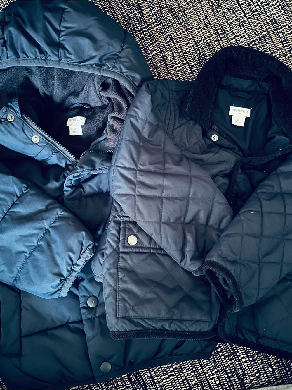 2T J Crew Barn and Winter Jacket Set